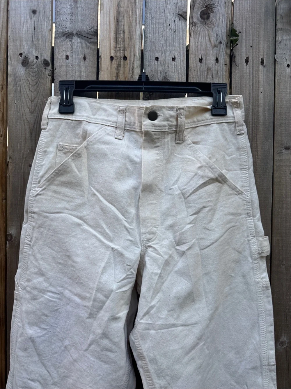 Stan Ray Cream Carpenter Cargo Pants